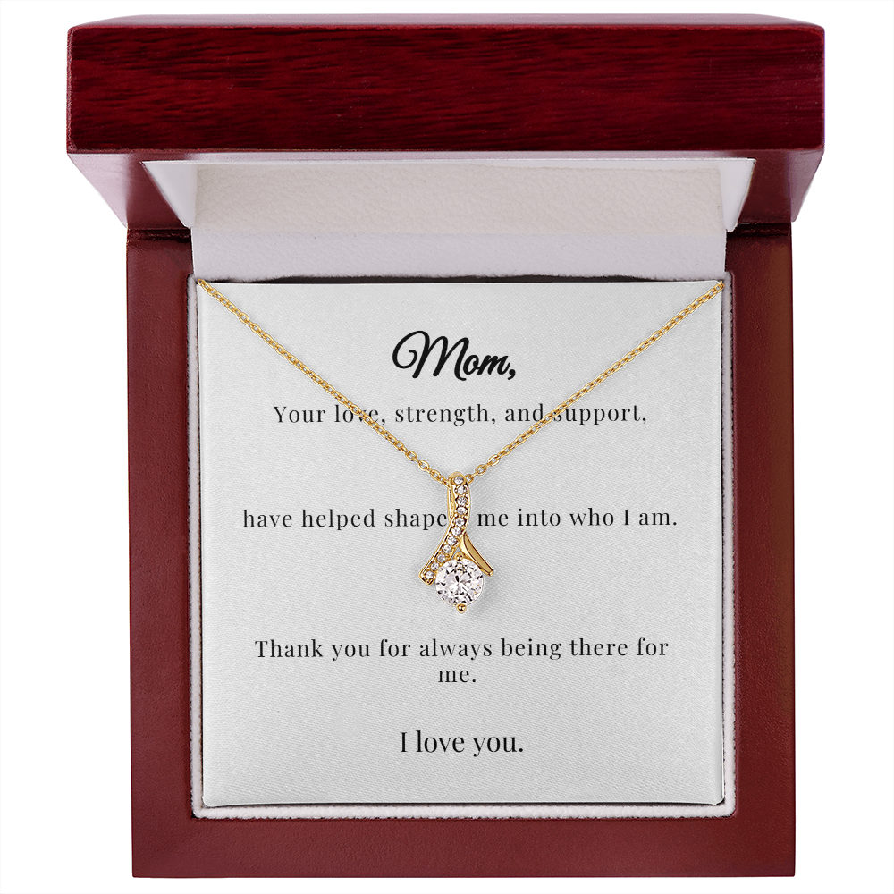 To My Mom - Alluring Beauty Necklace