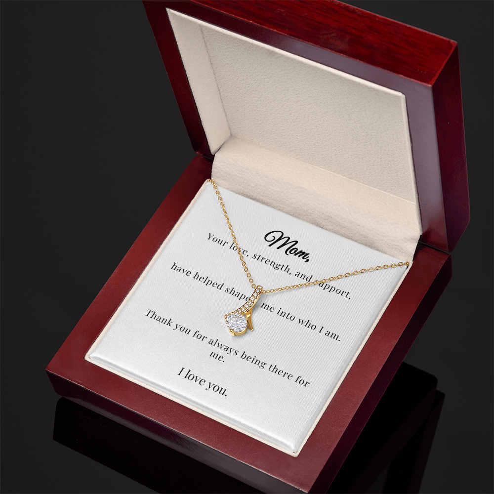 To My Mom - Alluring Beauty Necklace