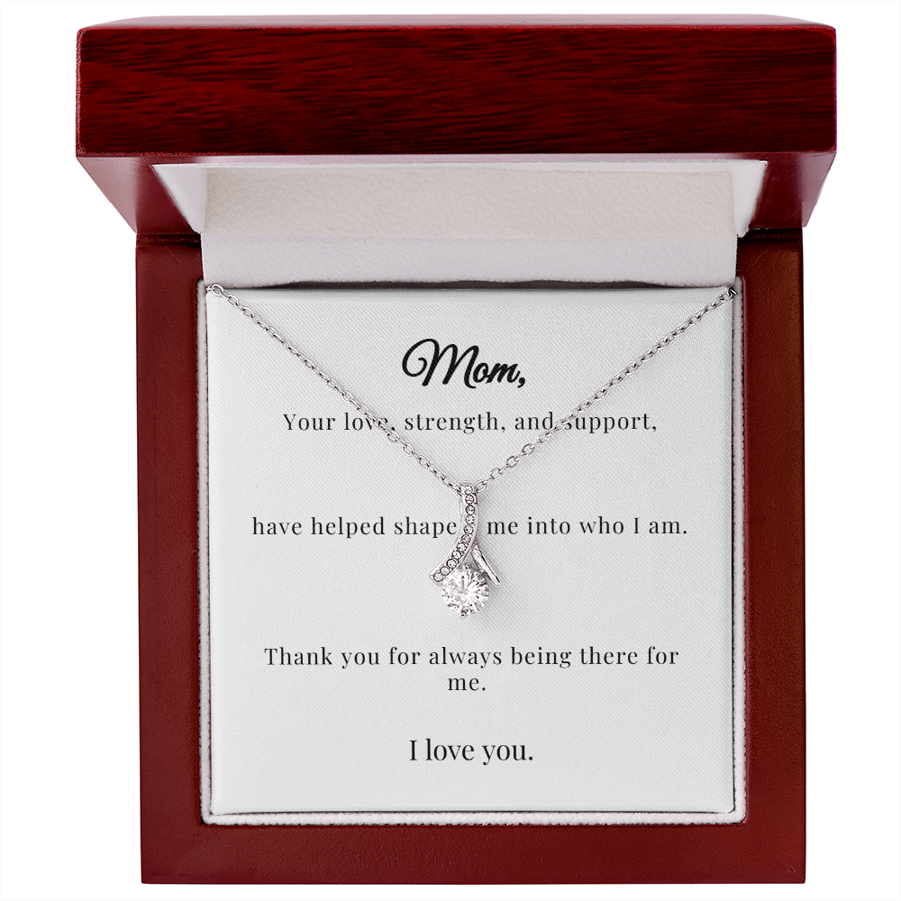 To My Mom - Alluring Beauty Necklace