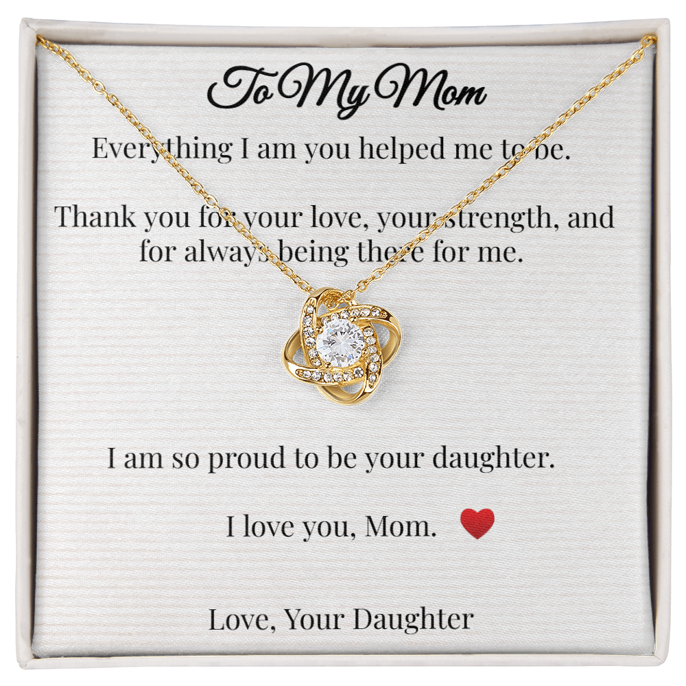 To My Mom - A gi Gift That Says What Words Cant